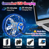 juguetes de bola de orbe volador, juguete mejorado 2025, bola flotante, boomerang, mosca, spinner controlado a mano, mini dron cósmico, globo cósmico, juguetes geniales para niños y niñas de 6, 7, 8